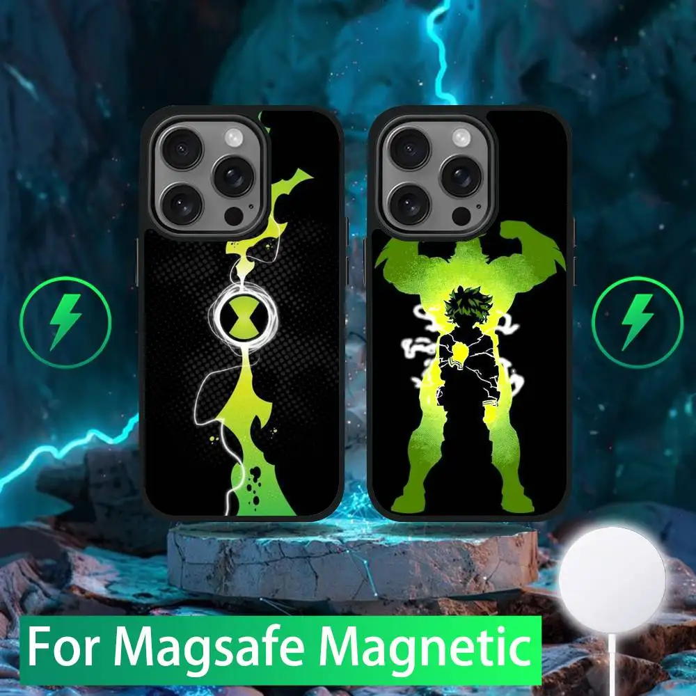 

B-BenS Cartoon 10 Phone Case For iPhone 16,15,14,13,12,11,Pro,Max,Plus,Mini,SE New Magsafe Magnetic Wireless Charging
