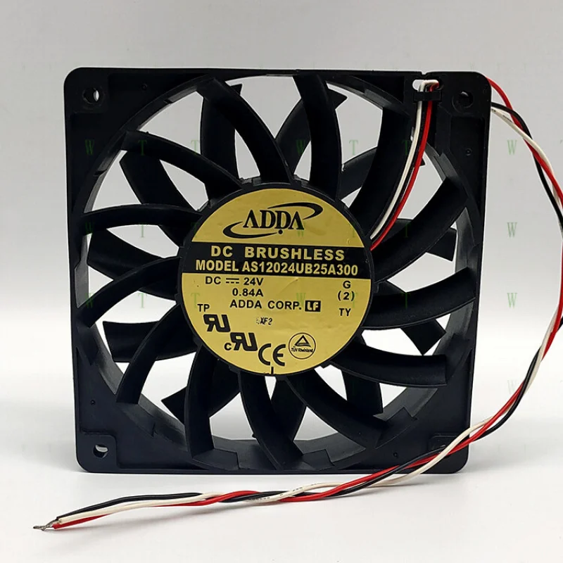 

H 1 шт. ADDA AS12024UB25A300 12 см 24 В инверторная сигнализация охлаждающий вентилятор