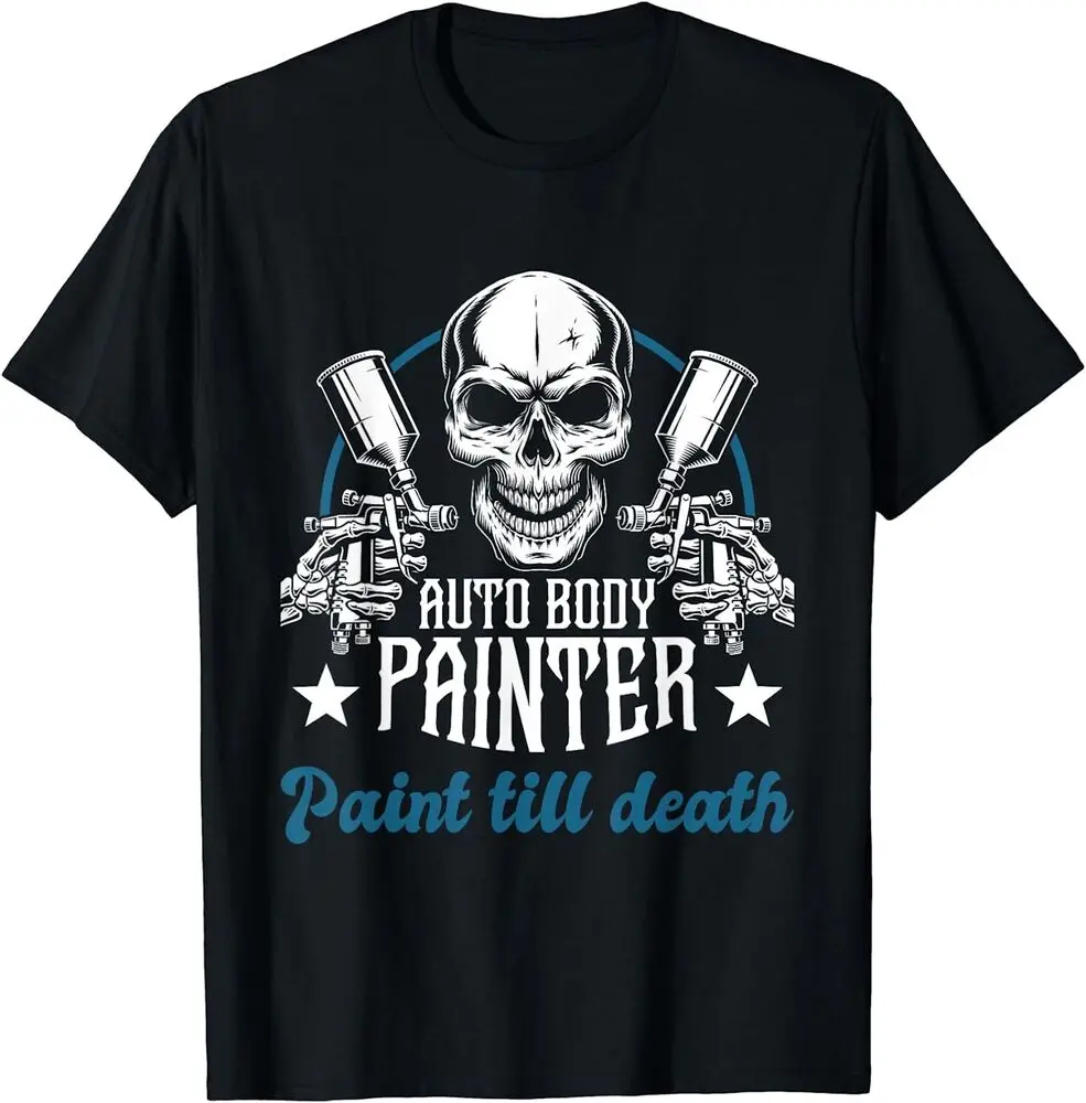 NEW LIMITED Auto Body Painter Paint, Car Painter Car Detailer T-Shirt S-3XL