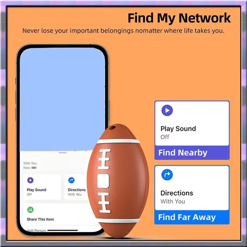 Hot Sale Mini Bluetooth GPS Tracker Anti-Lost Device For Find My App Ideal For Pets Kids Bags Wallets And Keys