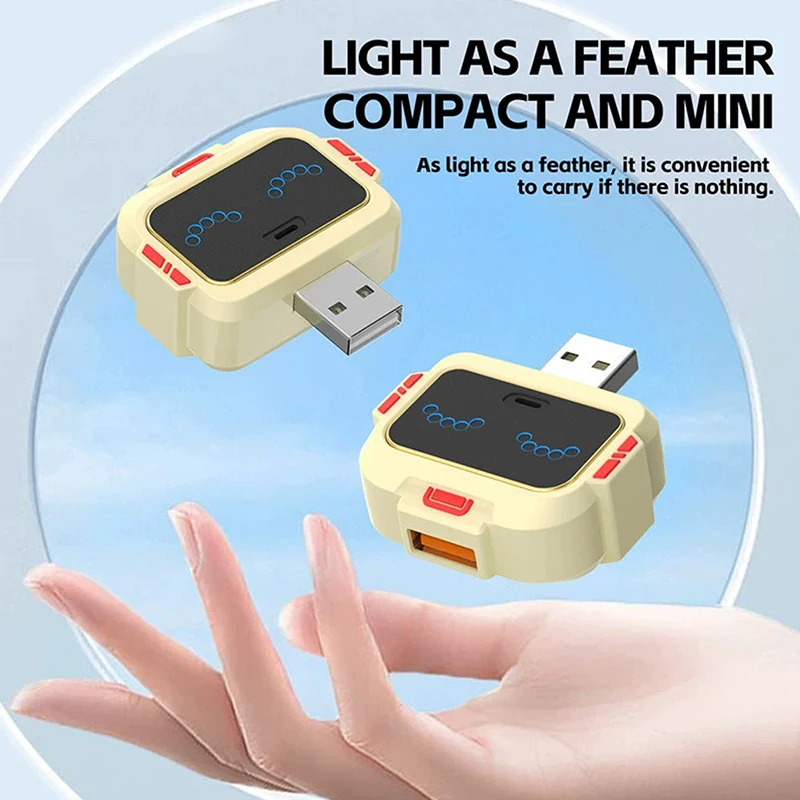 ذكي USB الإنجليزية صوت المنشط USB التبديل لأجهزة 5 فولت المشجعين أضواء ضبط سرعة السطوع لا تحتاج إلى التحكم اليدوي #2