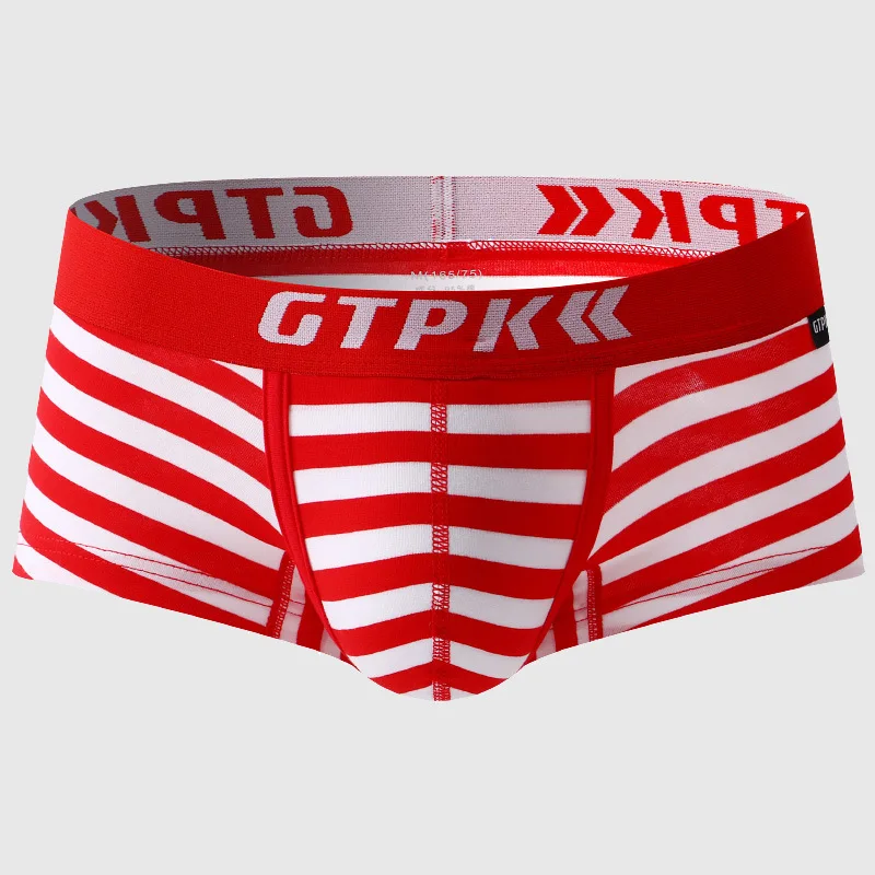 Men\'s Cartoon Sport Underwear Breathable Finess Boxer Sexy Shorts Japanese Style New