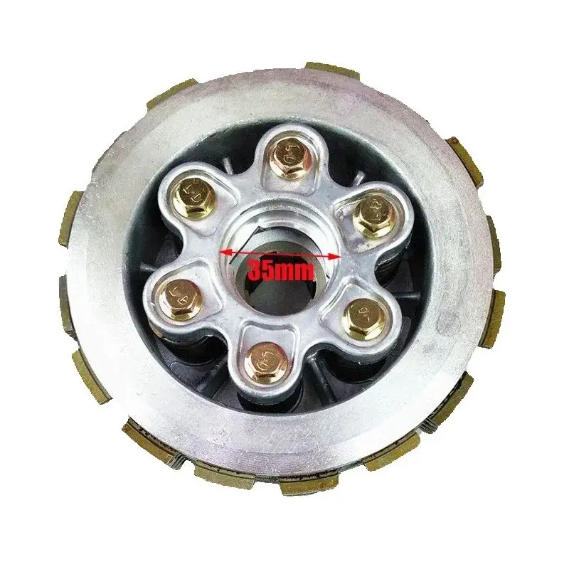 

Motorcycle Clutch Center Assy for Honda Lifan Haojue Loncin CG DY LX LF HJ 125cc-250cc 5/6/7 Plates 28mm 35mm Transmission Parts