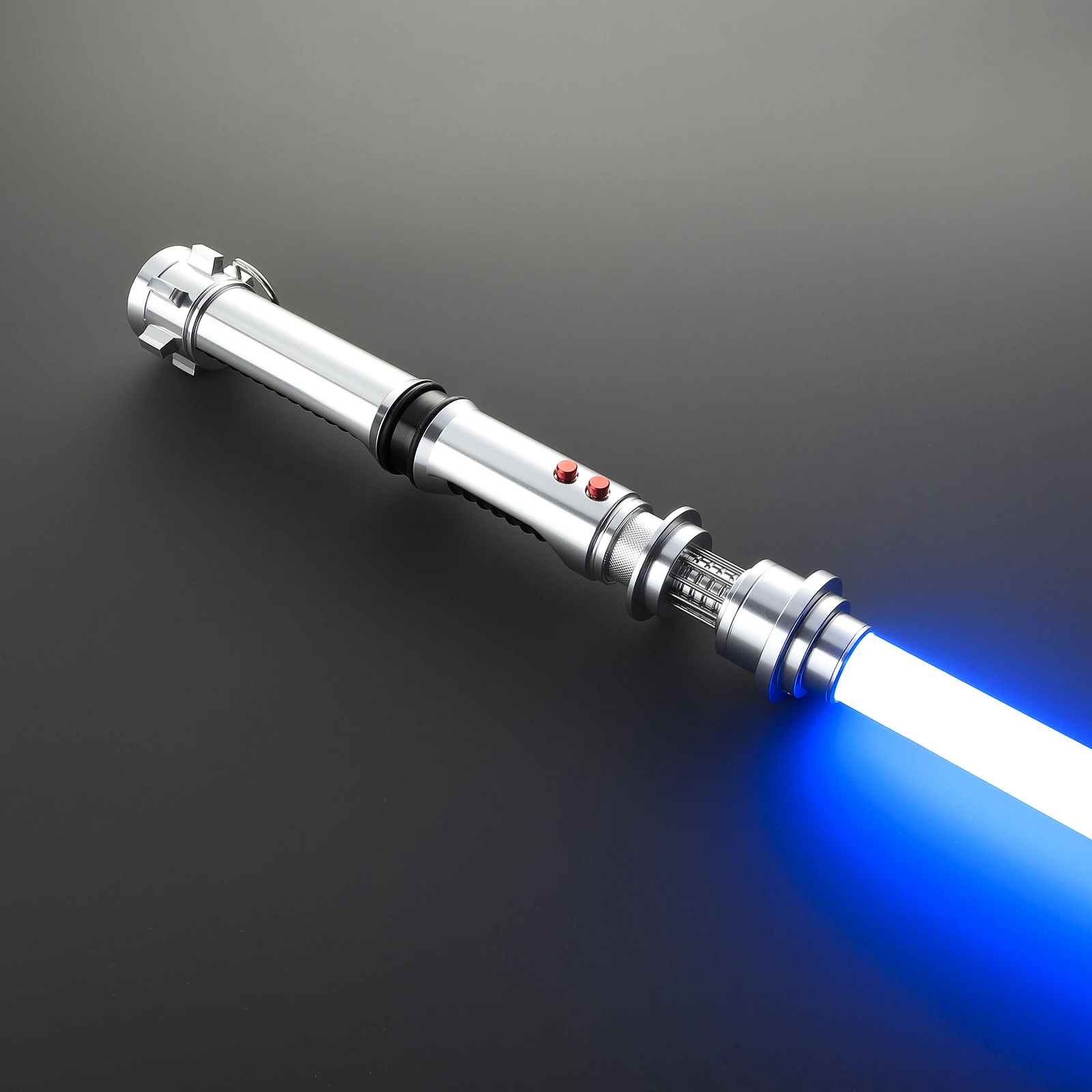 LGT Lightsaber Kyle Katarn Lightsaber kekuatan berat Dueling Metal Hilt Light Saber sensitif ayunan halus dengan kontrol Bluetooth