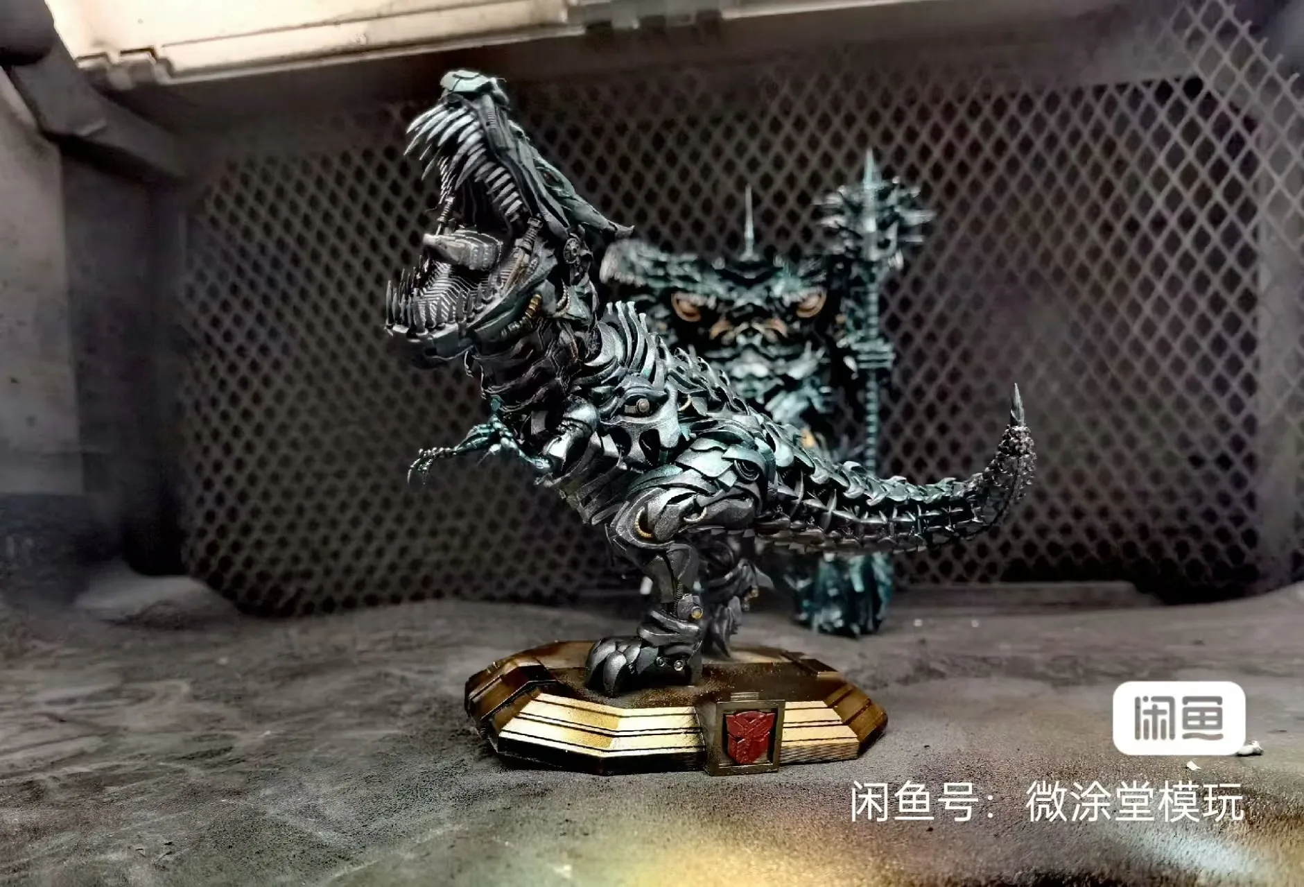 Autobot-Robot Dragon Rick, modèle l'inventaire imprimé en 3D, longueur 10cm