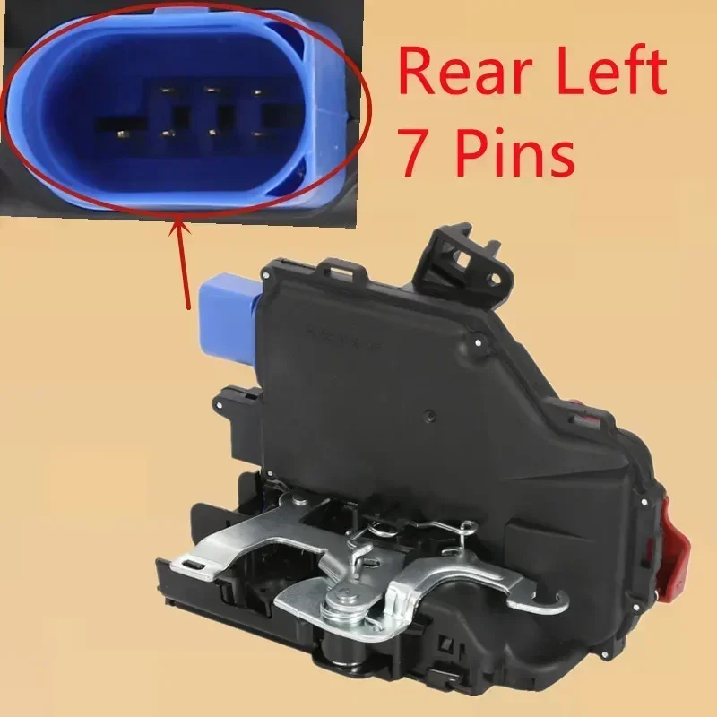 Siłownik zamka drzwi do VW Caddy Golf V IV Jetta Touran Touareg Skoda Octavia Seat Altea Toledo 3D 1837015 3D 1837015   3D 1837016 — zdjęcie 6