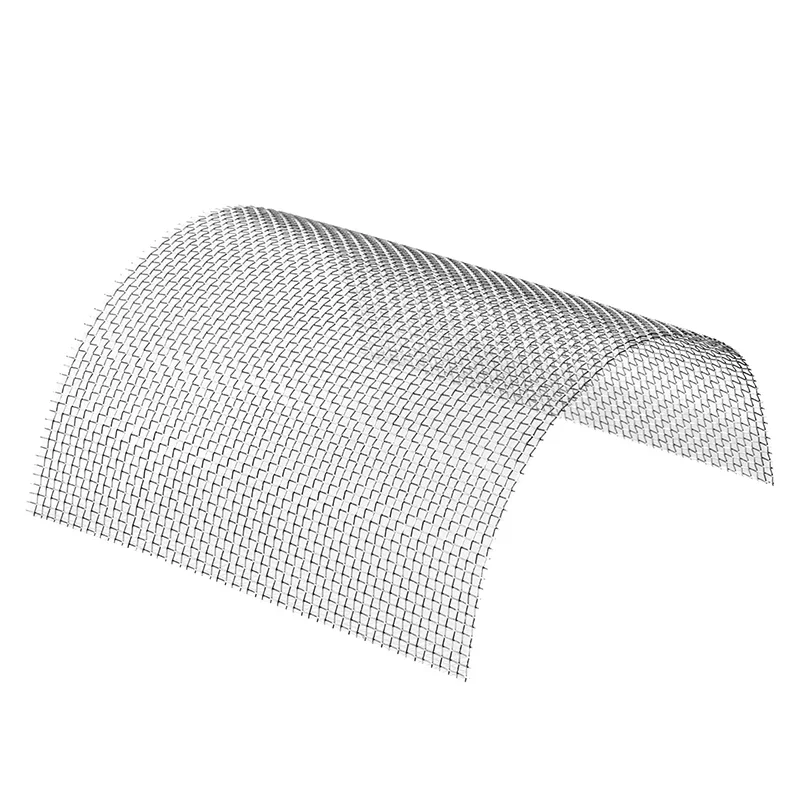 304 Stainless Steel Woven Mesh Perforated Metal Sheet 6-500M Car Air Filter Front Repair Fix Filtration Screening for Automotive