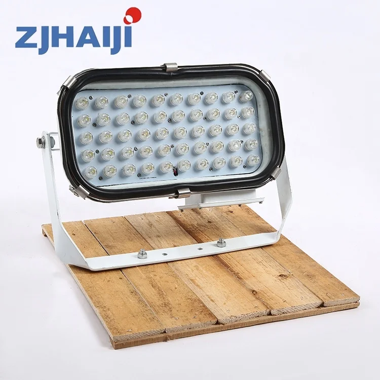 HAIJI TG4-L LED Marine Flood Light Stainless Steel Housing IP67 Waterproof Manual Adjustable Ship Deck Spotlight Vessel Port