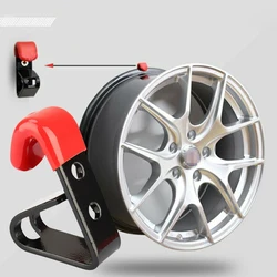 Car Tire Wheel Hub Hook Wheel Shop Display Stand Holder Rack Wall Mounted Racing 35kg Load For 13-22 Inch Car Wheel Hub Hook