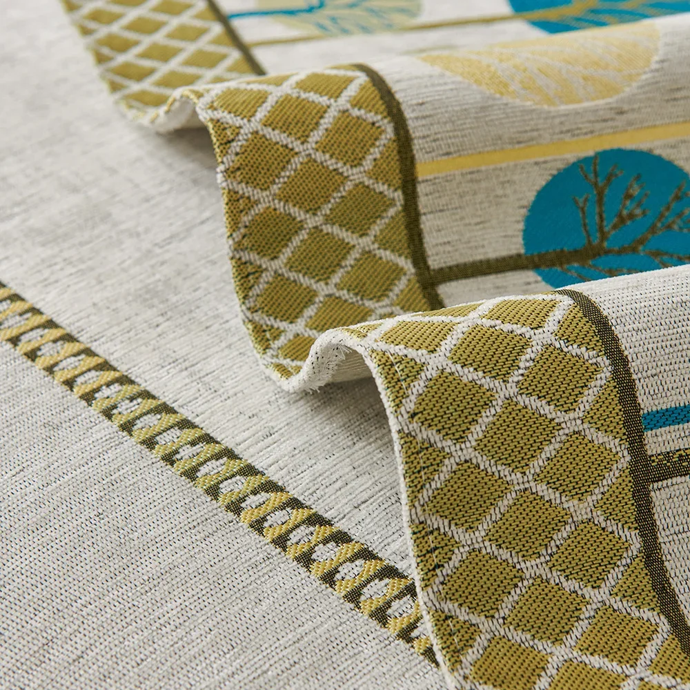 

Full Moon Tree Chenille Sofa Mat Non-slip Solid Color Couch Four Season Universal Sofa Cover Jacquard Combination Sofa Cushion