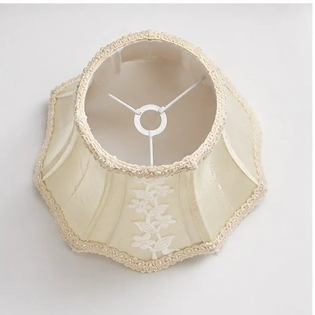 1Pcs Cloth Lampshade for Home Lighting Ceiling Wall Lamp Simple Style Soft Diffuse Light Decorative Light Cover Warm Room