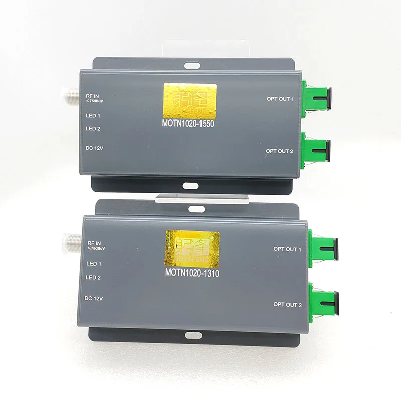 

FTTH CATV 1310/1550nm Optical Transmitter AGC/ATT Optical Power Control,47-1000MHz Bandwidth, Dual-Port Output Factor Wholesale