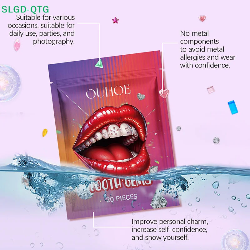 

Хит продаж! 20 шт. стоматологических страз для зубов, украшения для зубов, декор для отбеливания зубов, зубные кристаллы