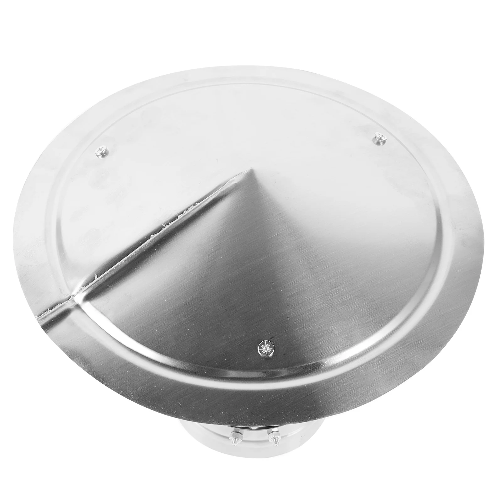 

Chimney Rain Cover Stainless Steel Windproof Rainproof Cap For Roof Vent Smoke Funnel Chimney Accessory Home Supplies
