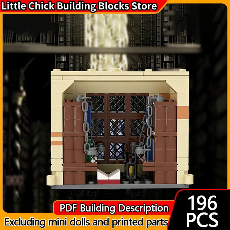 

Magical Movie Model MOC Building Bricks Forbidden Section Display Case Modular Technology Children Holiday Gifts Assemble Toys