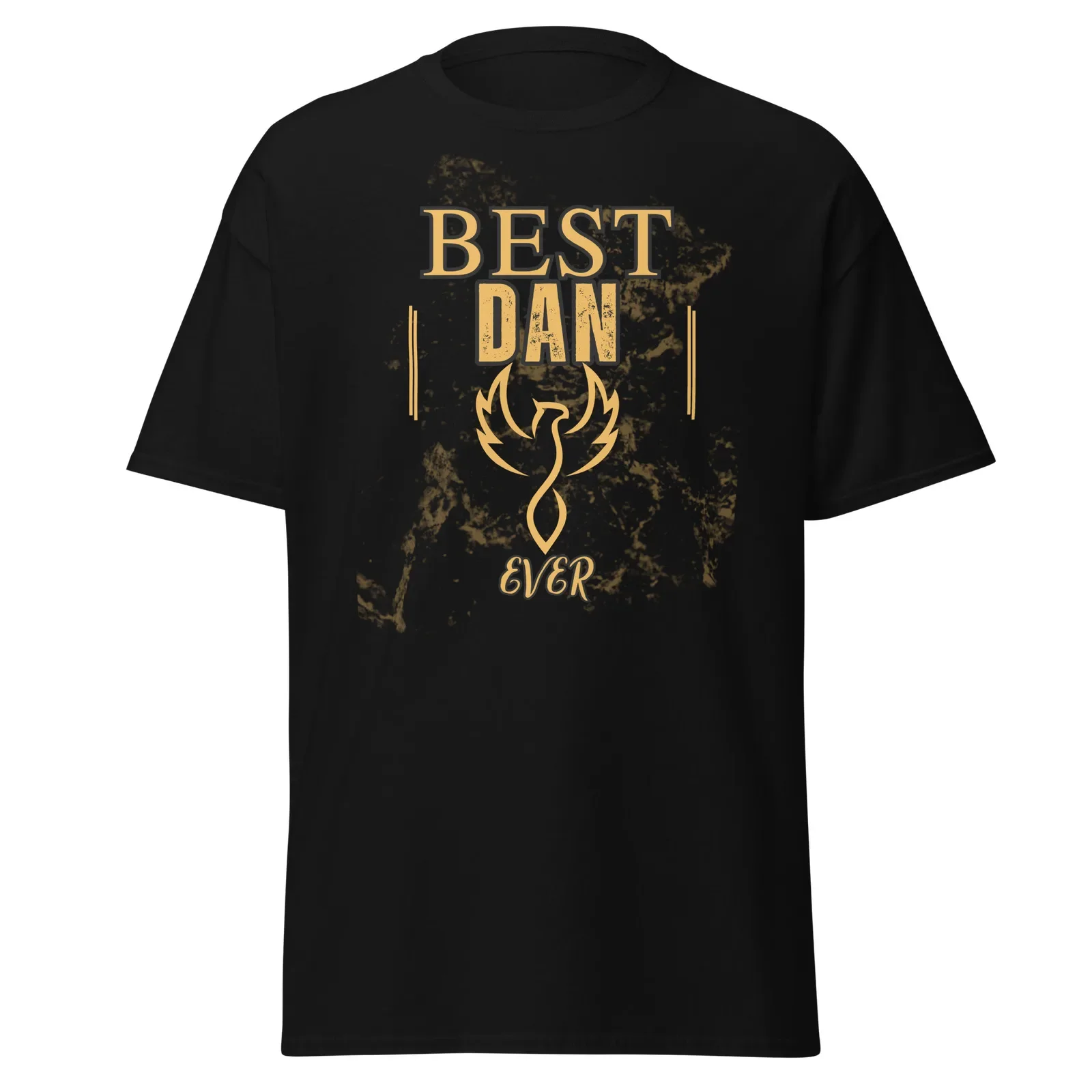 

Gold Print Best Dan Ever Funny Men's T-Shirt, Birthdays gift Men's classic tee