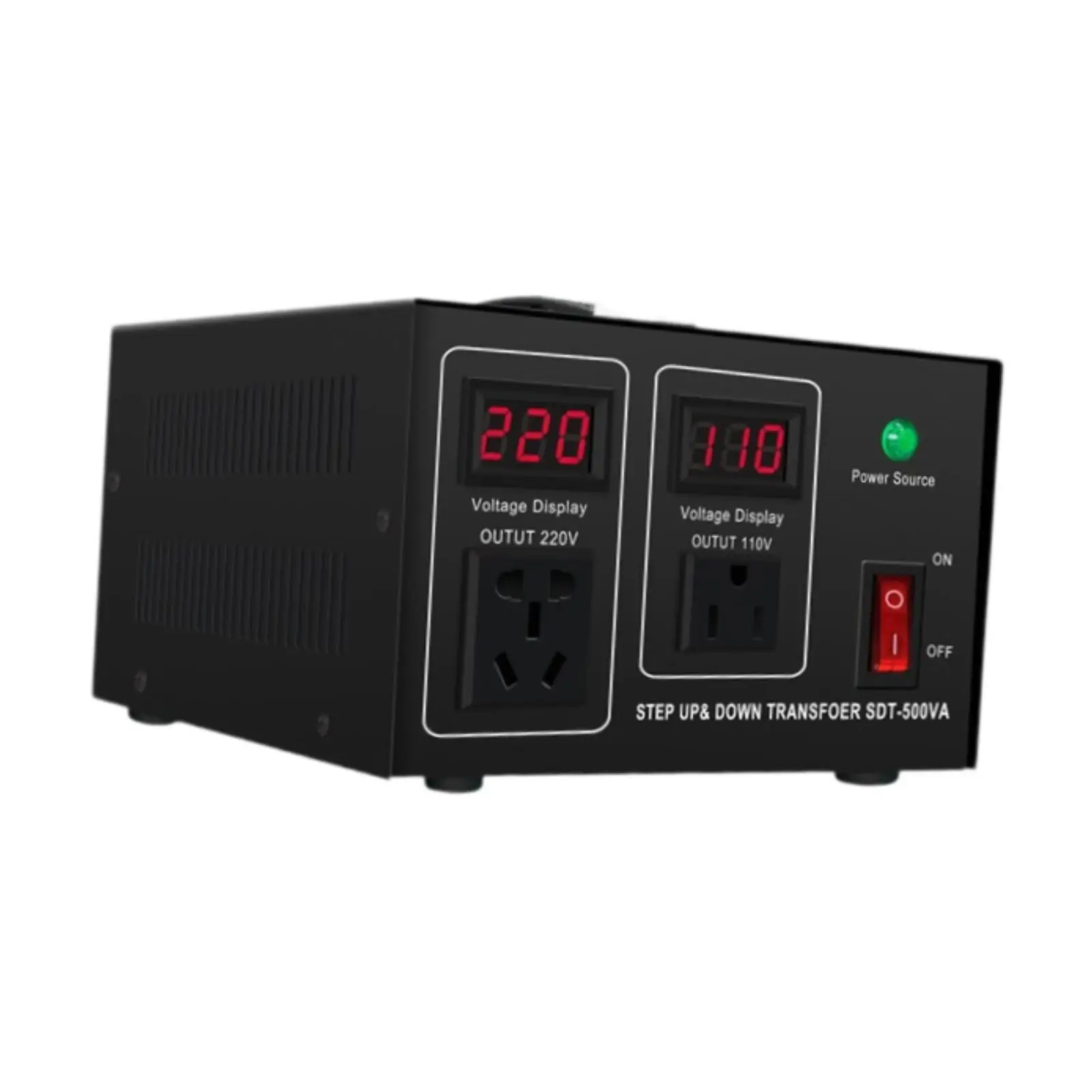 

Voltage Transformer Converter US Adapter Accurate Double Voltage Display Professional 110V to 220V 220V to 110V Power Converter