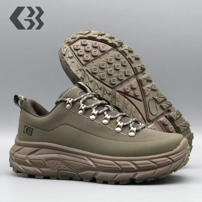 

Men's Waterproof Winter Sports Shoes Hiking Shoes Anti Slip Lightweight Thick Soled Shock-absorbing Universal Running Shoes 2026