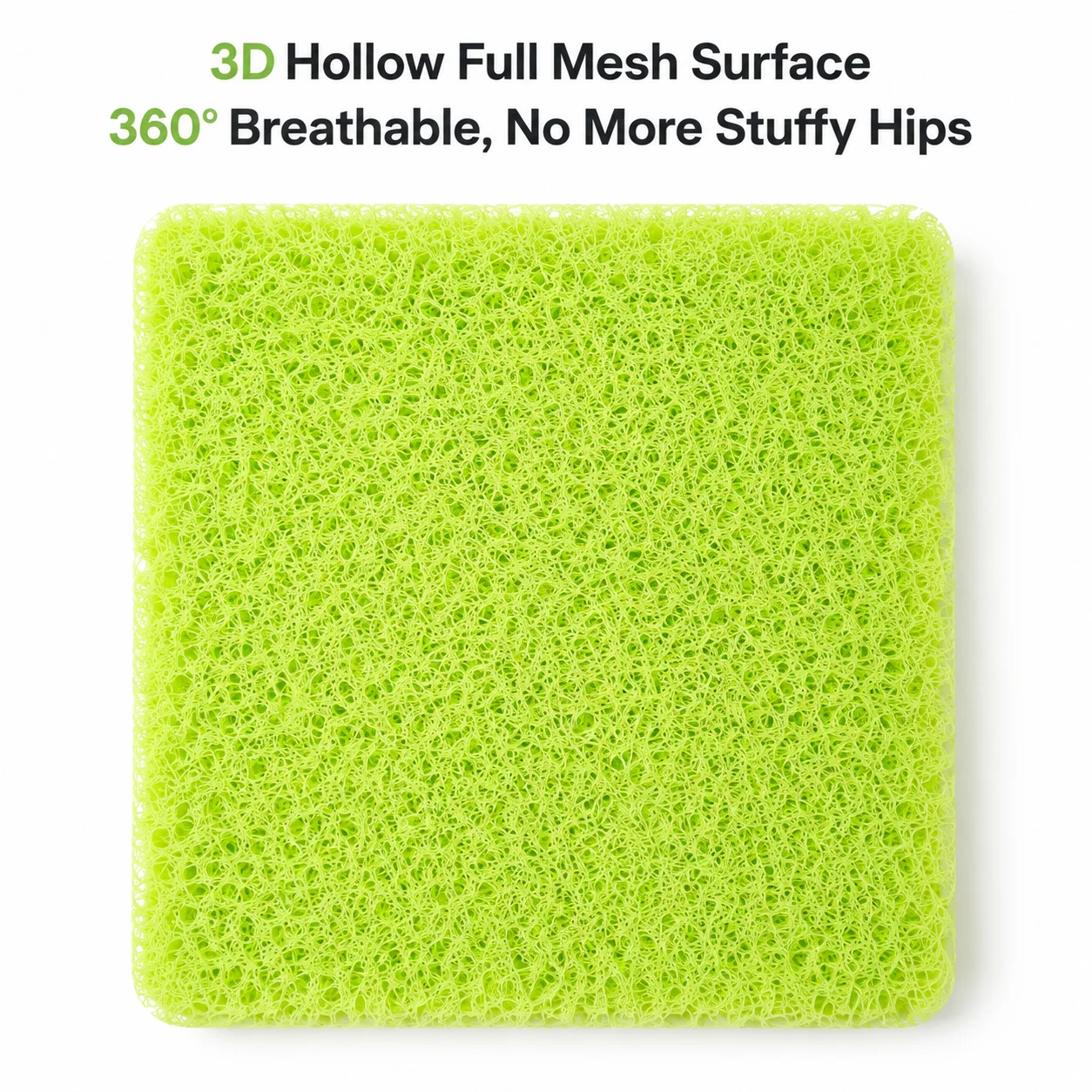 TPU Seat Cushion Breathable 4 D Air Fiber Seat Pad Support Pressure Relief Pad For Office Car Driving Wheelchair Seat Cushion view 2