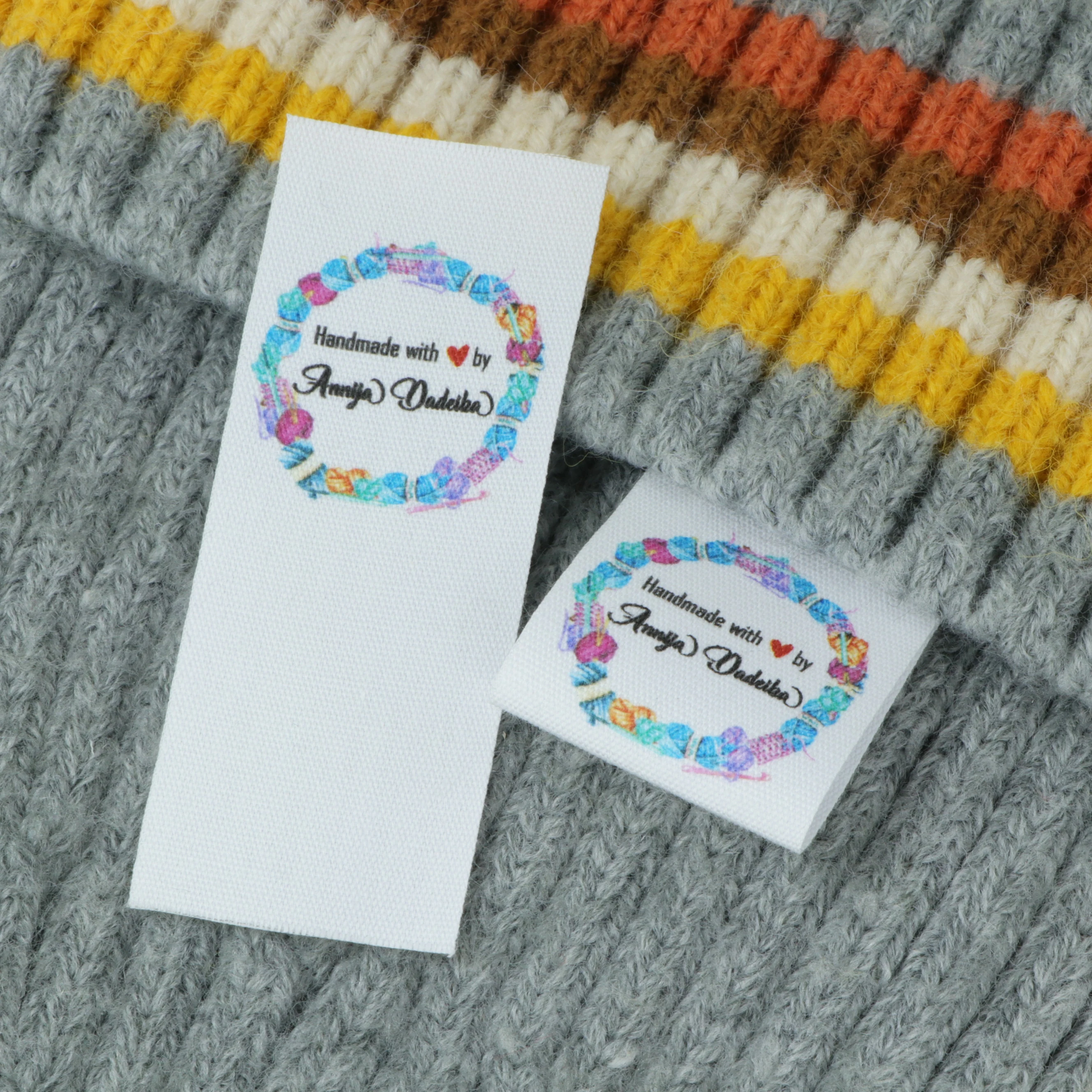 Custom sewing labels, Cotton ribbon labels, Clothing Labels(FR111)