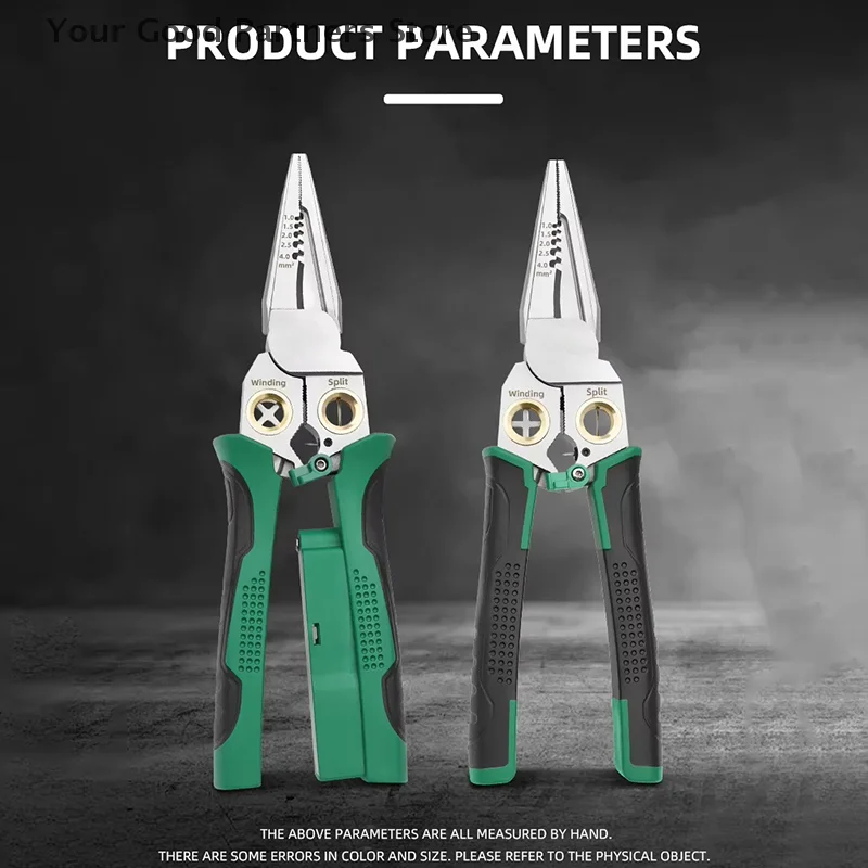 8 In 1 Wire Stripping Pliers Multifunction Electrician Cable Stripper Cutting Splitting Repair Hand Tools Pliers