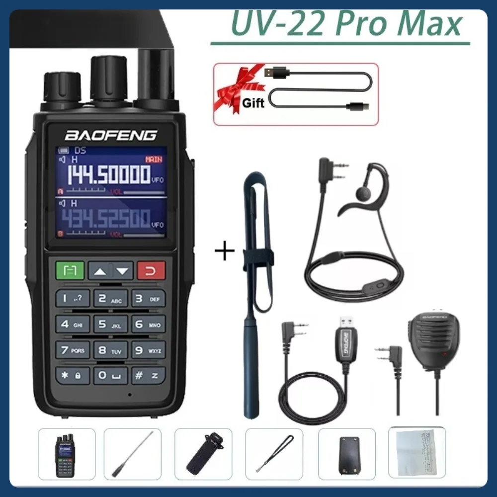 

baofeng UV-22 Pro camping long range walkie talkie Wireless set radios walki communication radio transceiver Two-way intercom