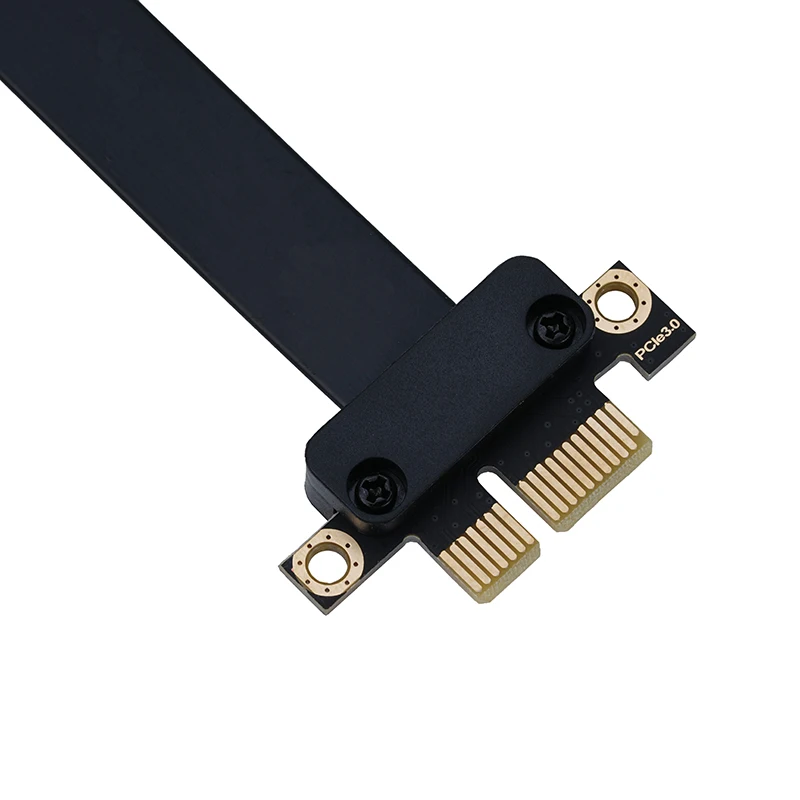 PCIE3.0 1X To X1 케이블 20CM 듀얼 PCIE 1X 연장 케이블 PCI 익스프레스 1X 고속 연장기 8Gbps PCIE USB/SATA/네트워크 카드용
