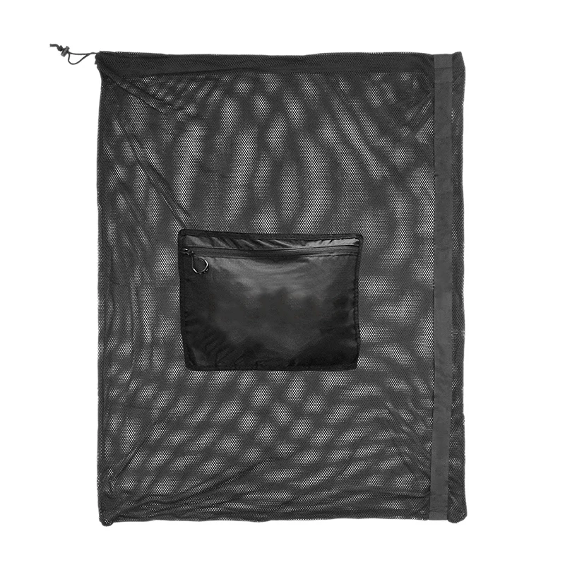 

Hot Mesh Ball Bag Adjustable Sliding Drawstring Drawstring Sport Equipment Storage Bag For Basketball Soccer Sports Beach