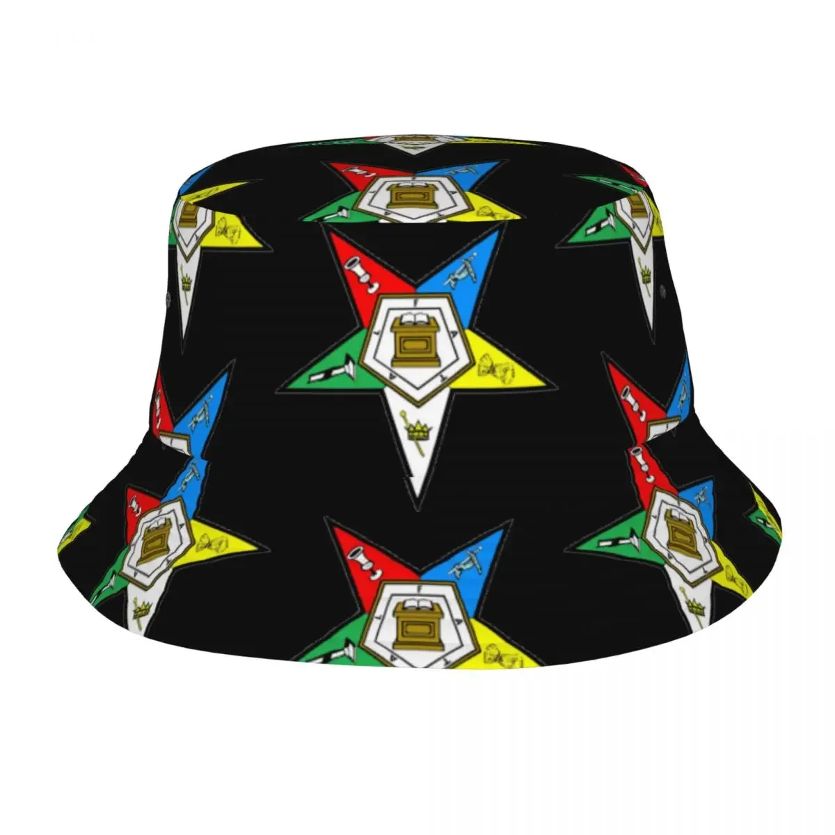 Ma And Oes Bucket Hat Eastern Masons Hawaii Fisherman Caps Foldable Beach Travel Sun Hats For Men Women Funny Graphic Cap