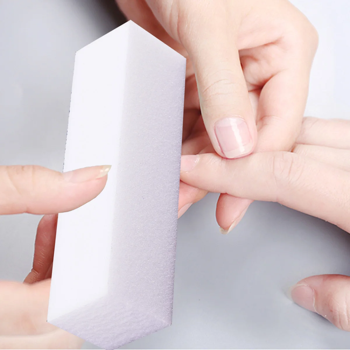 

10pcs Nail Files Four Sided Polishing Block Sanding Sponge Manicure Tools For Natural False Nails Toenail Care Nail Art Supplies