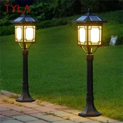 TYLA Classical Outdoor Lawn Lamp Light LED Waterproof Electric Home for Villa Path Garden Decoration