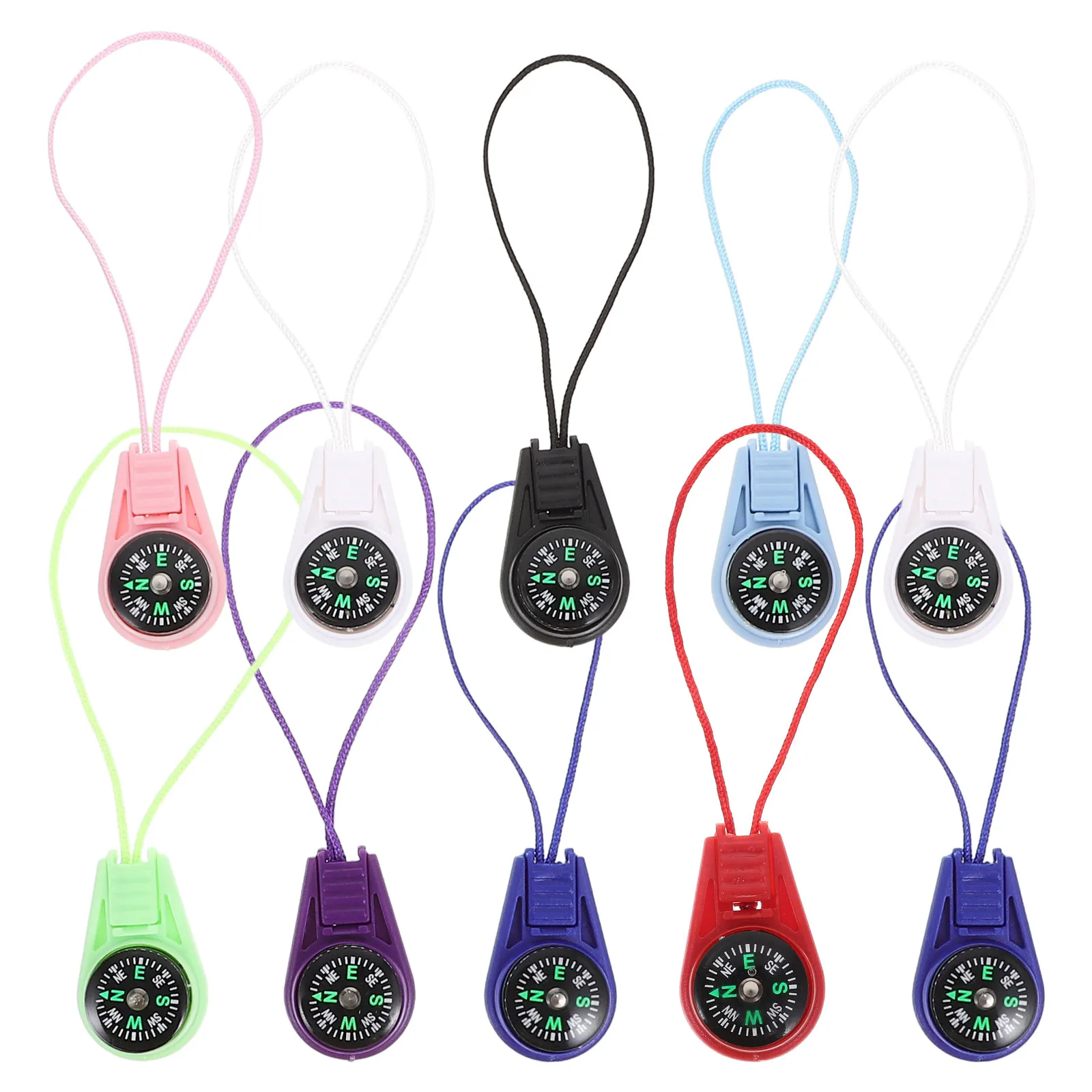 

20Pcs Sturdy Mini Compass Clear Dial Portable Pocket Compass for Outdoor Navigation Hiking Camping Fishing Survival Gear Bulk