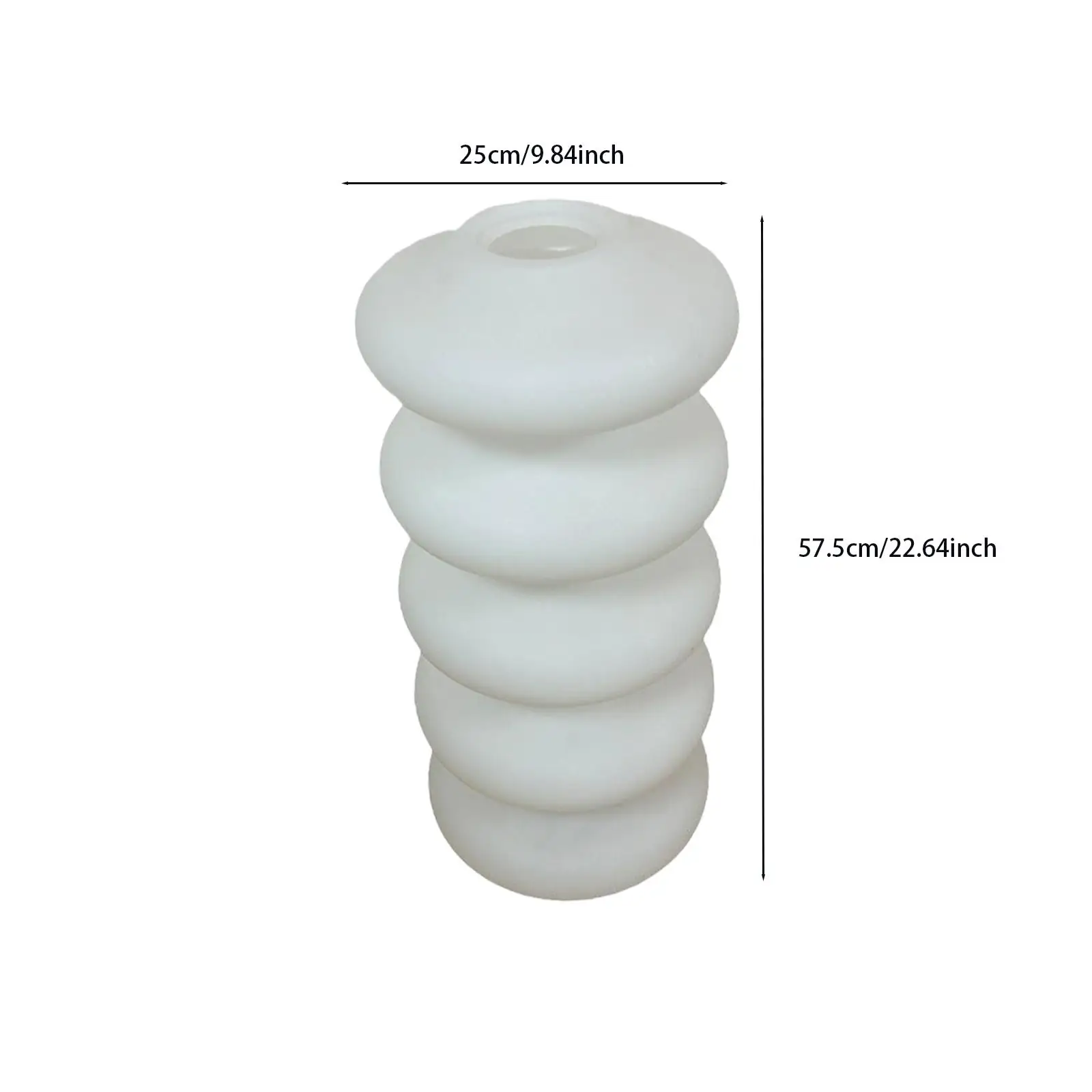مصباح أرضي قائم من الأكريليك غطاء خفيف لغرفة المعيشة الحديثة