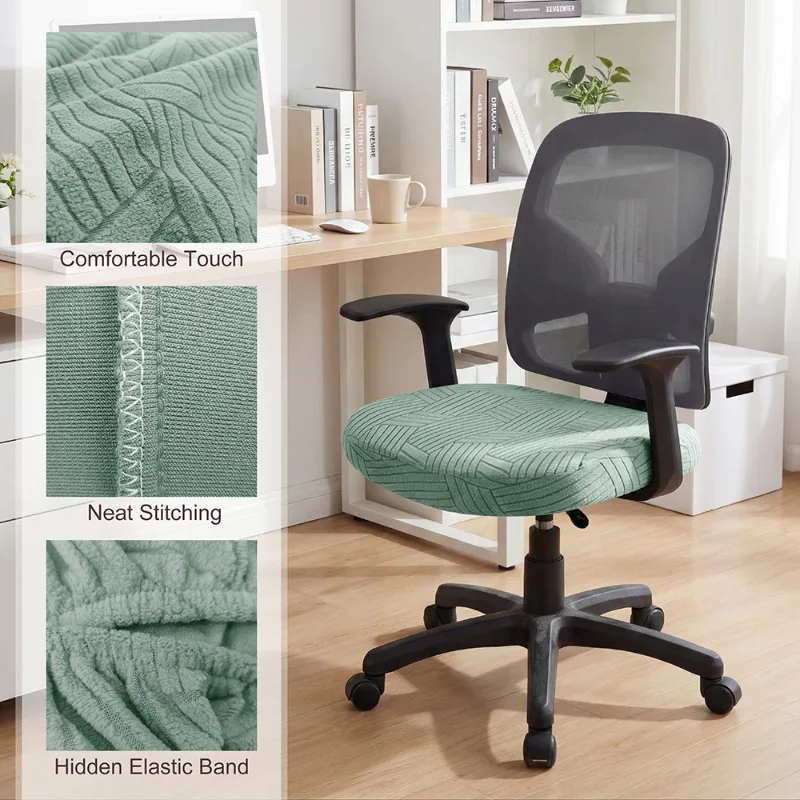 1PC Cheaper Elastic Dining Chair Seat Cover with Straps Anti-slip and Anti-fouling Seat Cover Wholesale Stool Covers