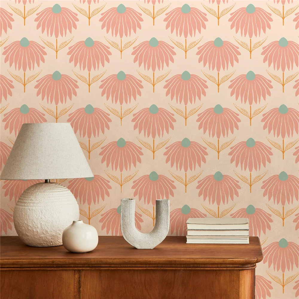 custom papel de parede 3D Peony flowers mural bedroom TV backdrop wallpaper for living room 3d murals art wall papers home decor