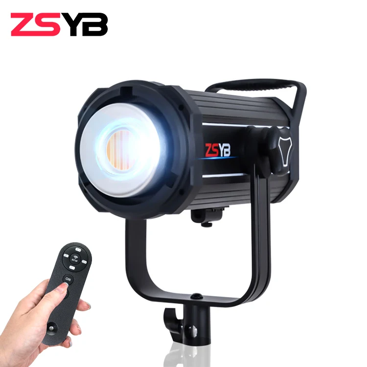 ZSYB Photographic Lighting Factory Direct Sales Aluminum Housing 300w 2700K-6500K led Photography Light For Camera Video