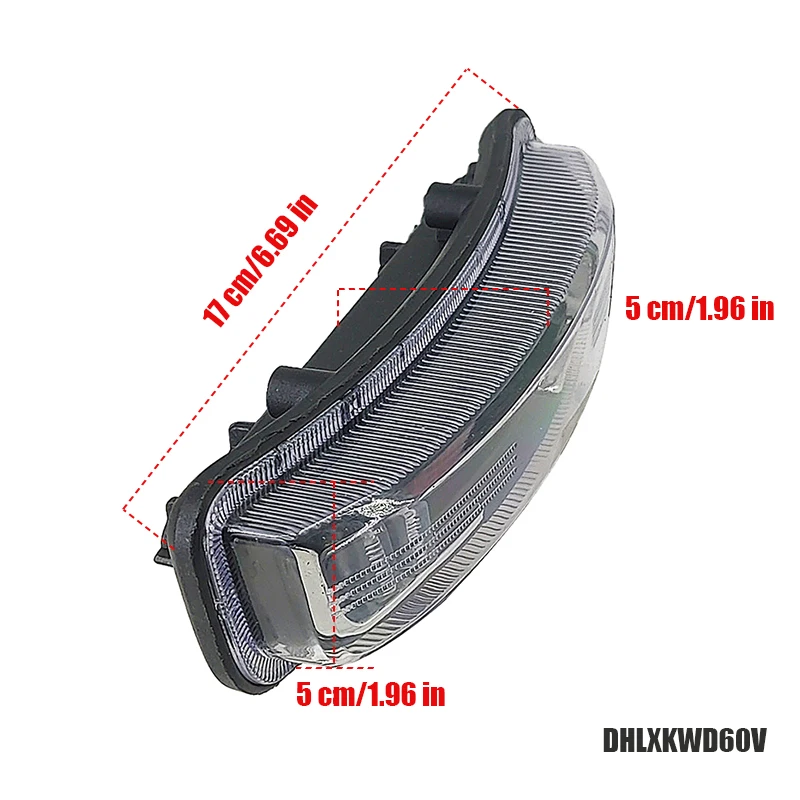 12V-80V 6 Beads LED Round Headlight 5 Inch Circular Lamp 60V  LED Tail Light for Citycoco Electric Scooter Accessories