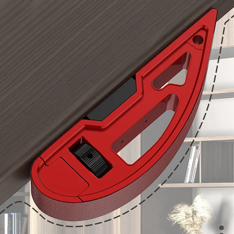 Soporte de papel de lija de mano, herramienta de lijado de aleación de aluminio de esquina, ángulo interno, gran oferta