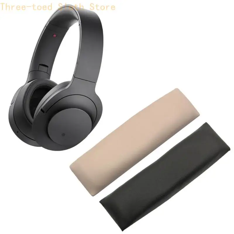 Weiche Schaumstoff-Kopfbandabdeckung, Ersatz-Kopfbandschutz, einfache Installation für MDR-100ABN WH-H900N Kopfhörer E74A – Detail 2
