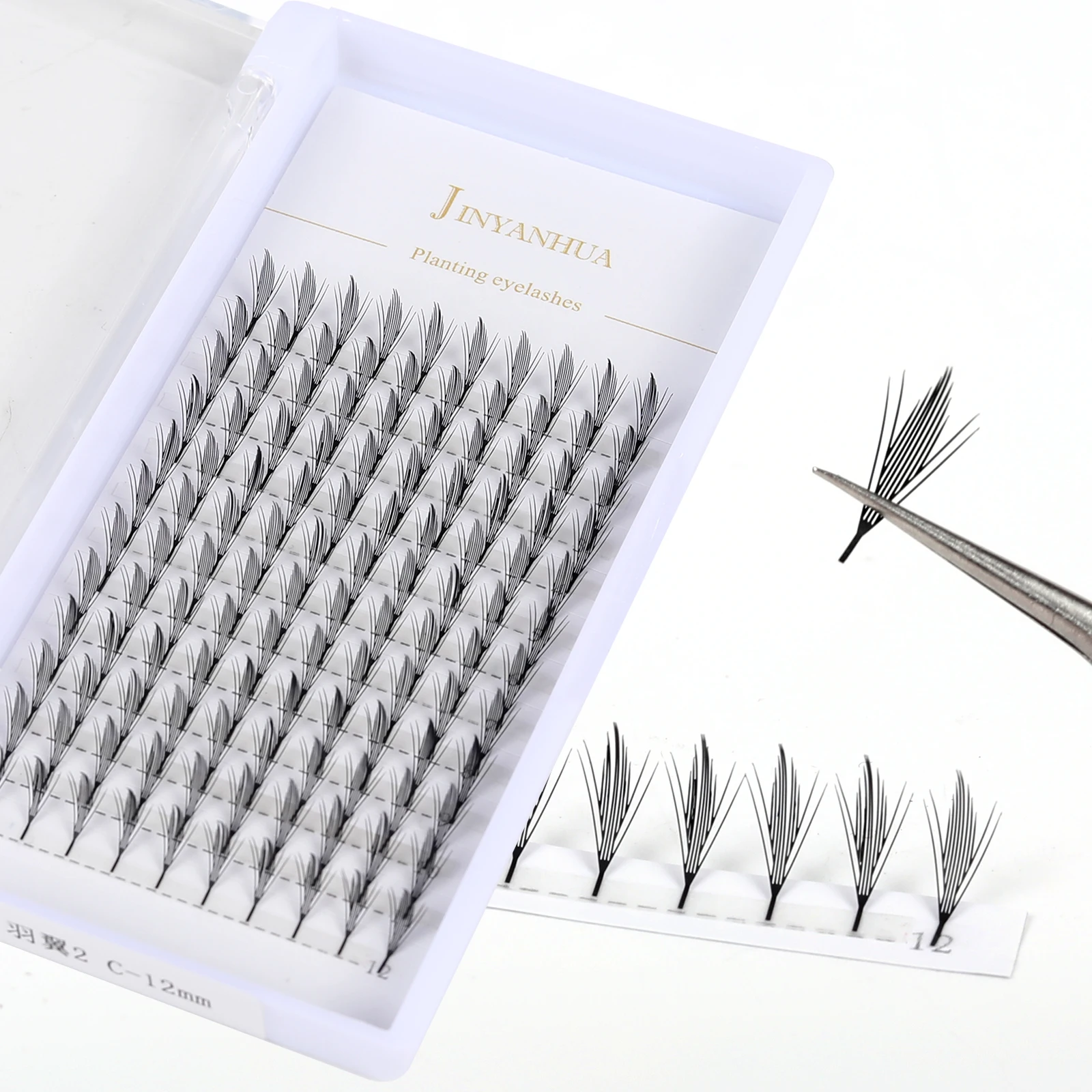 

Premade Wings Eyelash Extension Manga Anime Eyelash Extensions Comic Eye Lash Fans Feather Lightweight Spire Lashes