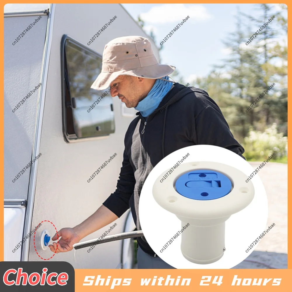 Yacht Cruise Ship Oil Hatch Cover Boat Water Filler Yacht Fittings Boat Water Deck Filler Cap RV Filling Port RV Accessories
