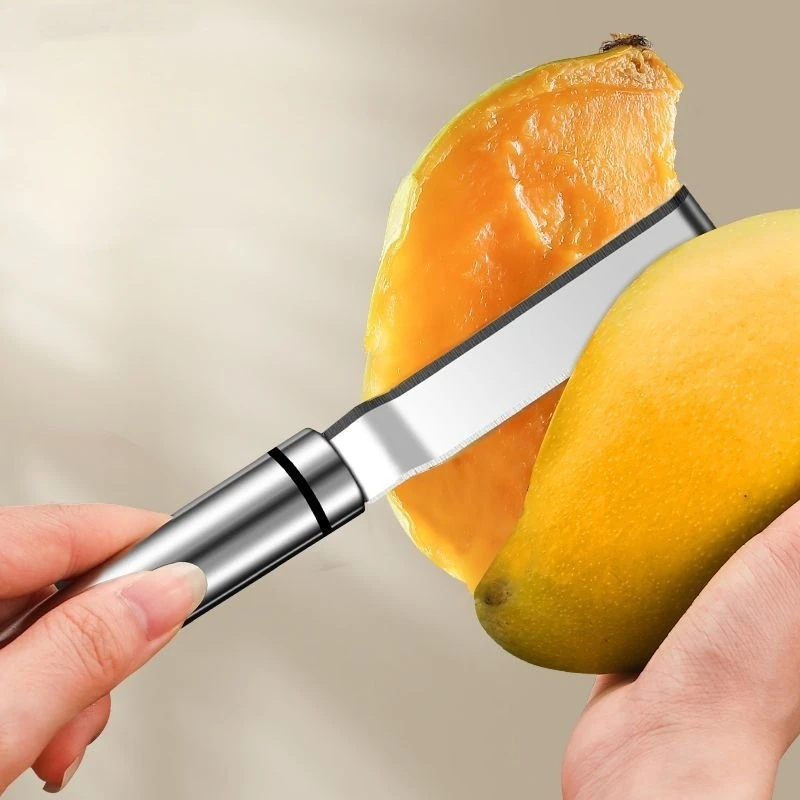 Pineapple Corer Fast Core Removal 304 Stainless Steel Mango Corer Multifunctional Mango Meat Remover Peeling Fruit Fishing Tool