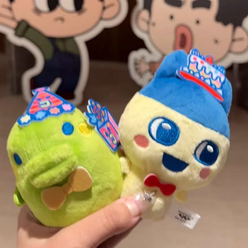 Cute Soft Tamagotchi Stuffed Doll Pendant Banpresto Portable Bag Ornament Collectible Toy for Gifting And Collection