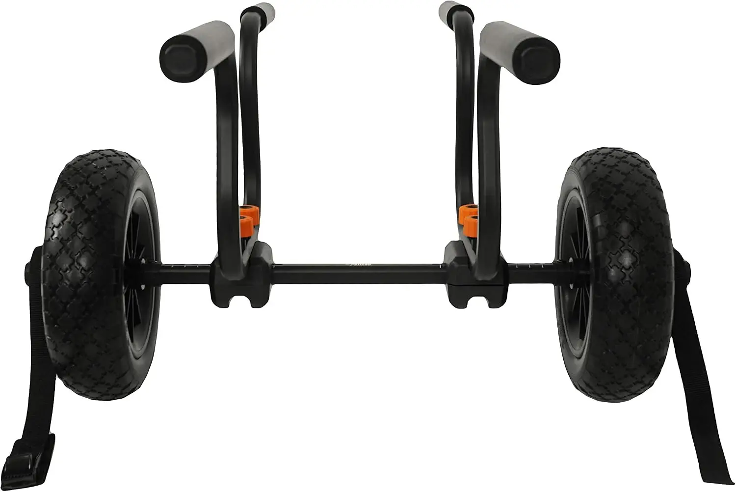 Canoe Kayak SUP Transport Cart Sport Deluxe Adjustable Width 2 Height Positions Airless Tires Heavy Duty Resistant Easy Assemble