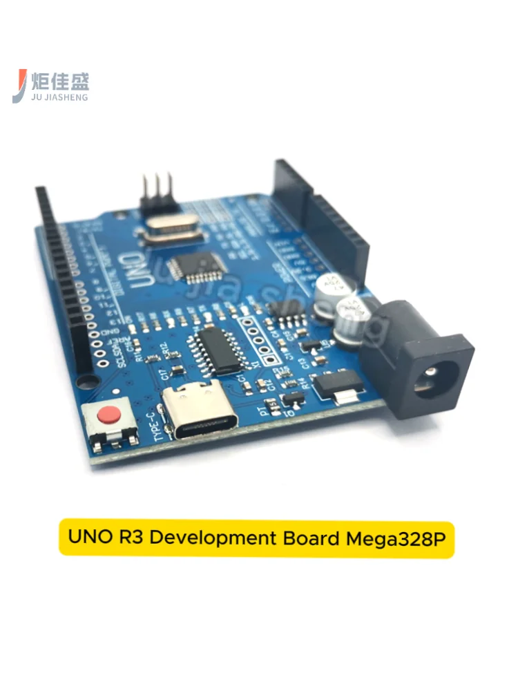 UNO R3 MEGA328P UNO R3 Entwicklungsboard + USB-Kabel ATMEGA328P-AU Typ-C Für Arduino – Detail 3
