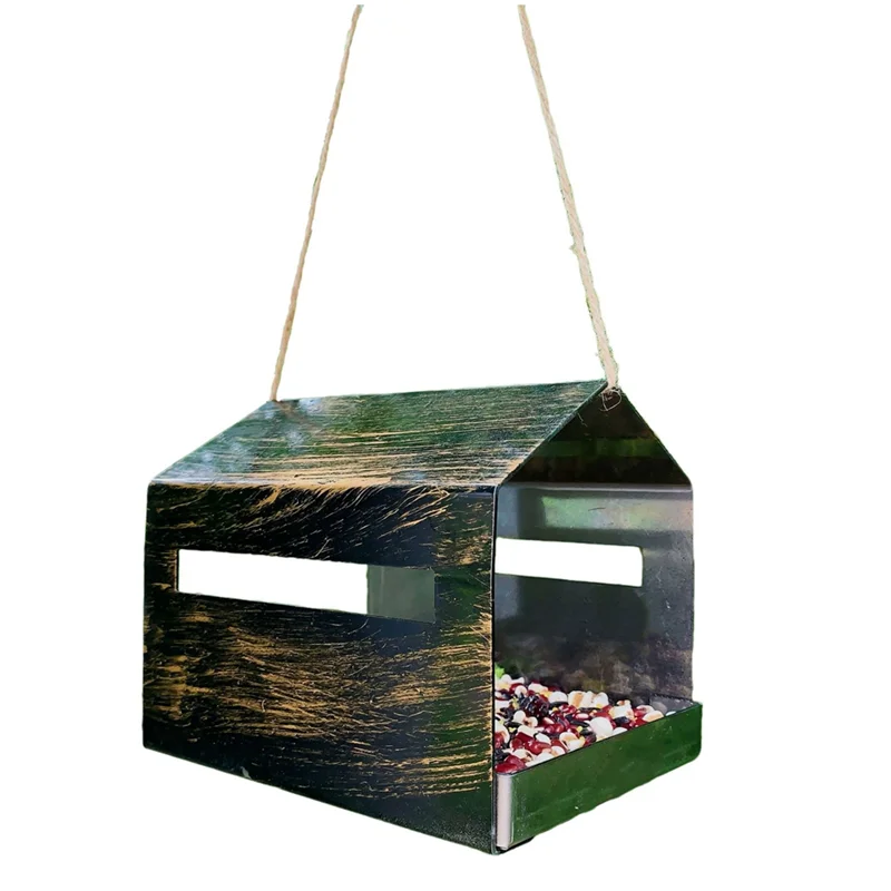 

ABDJ-Hanging Feeding Food Dispenser Holder Bird House Outdoor Horticulture Garden Decoration