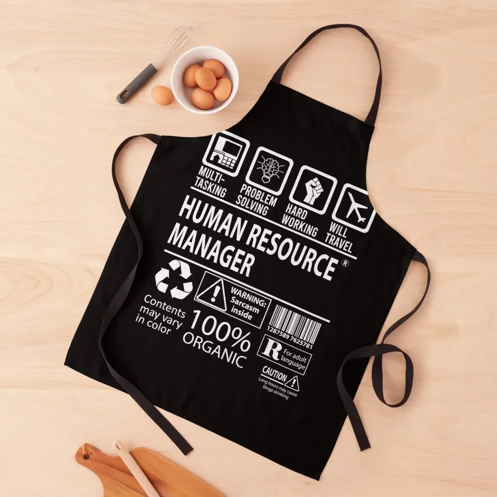 Human Resource Manager T Shirt - MultiTasking Certified Job Gift Item Tee Apron Restaurant Kitchen Equipment Nursing Apron