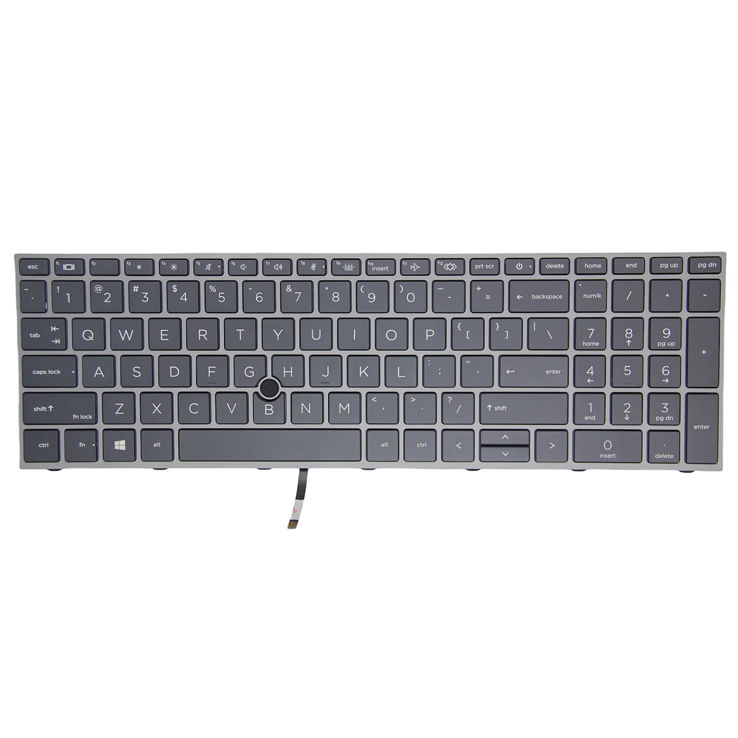 100% nuovo originale US per tastiera portatile retroilluminata inglese HP ZBook Fury 17 G7 G8