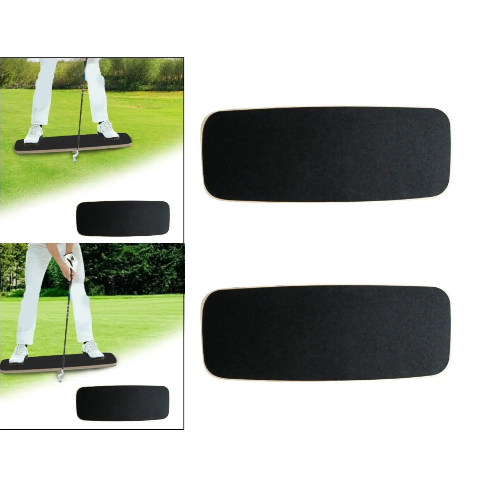 Golf Swing Balance Board Golf Swing Training Aid Golf Swing Plate for Swing Stability Sequence Tempo Indoor Outdoor Beginners