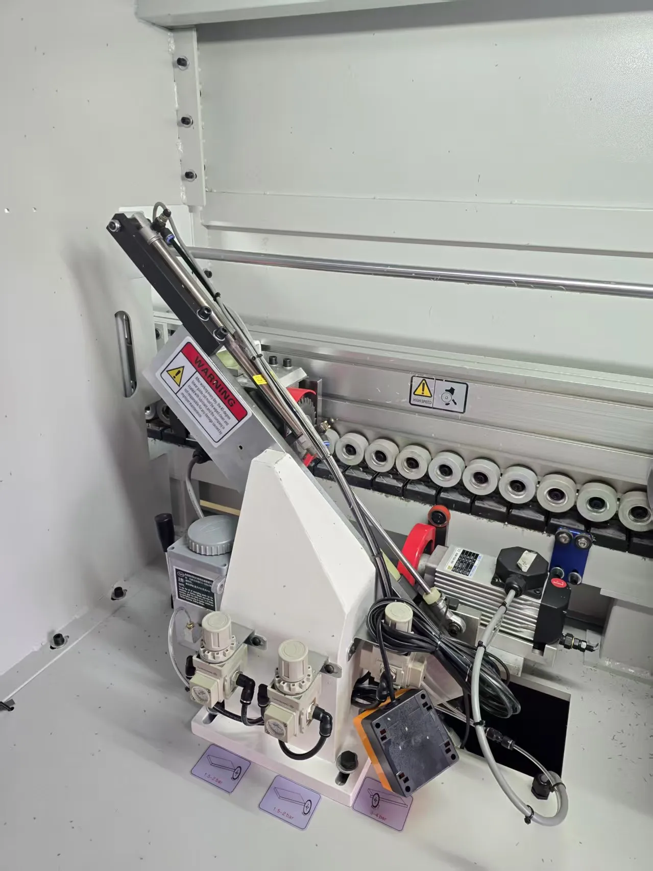 Automatic Edge Banding Machine 10 Functions MDF PVC Round Corner Edge Banding Machine for Furniture